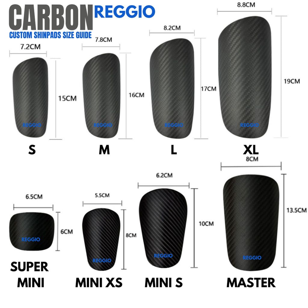 RG Carbon Fiber Custom Shin Pads