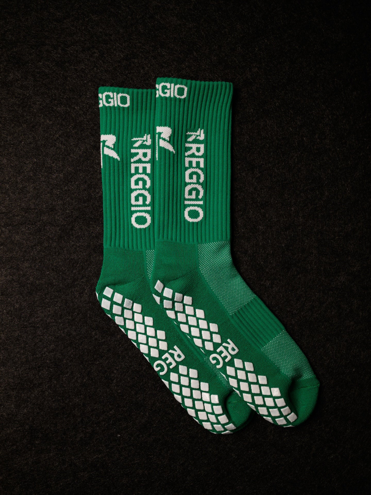 Reggio Grip Socks - Green