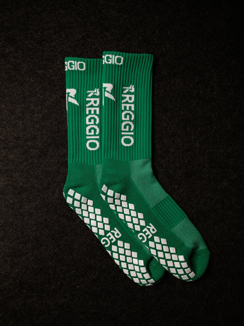 Reggio Grip Socks - Green
