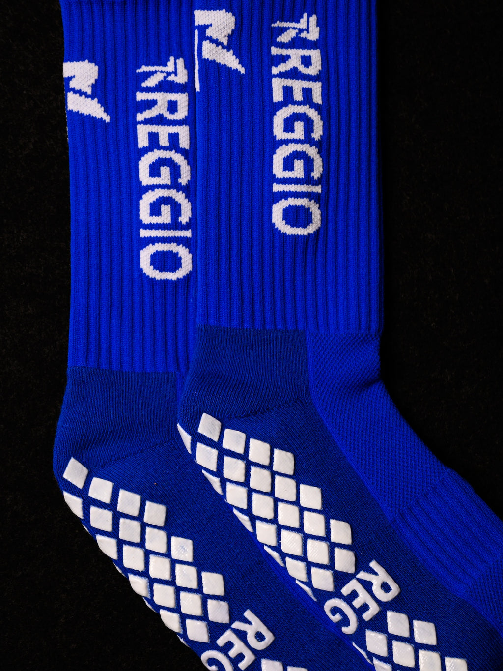 Reggio Grip Socks - Blue