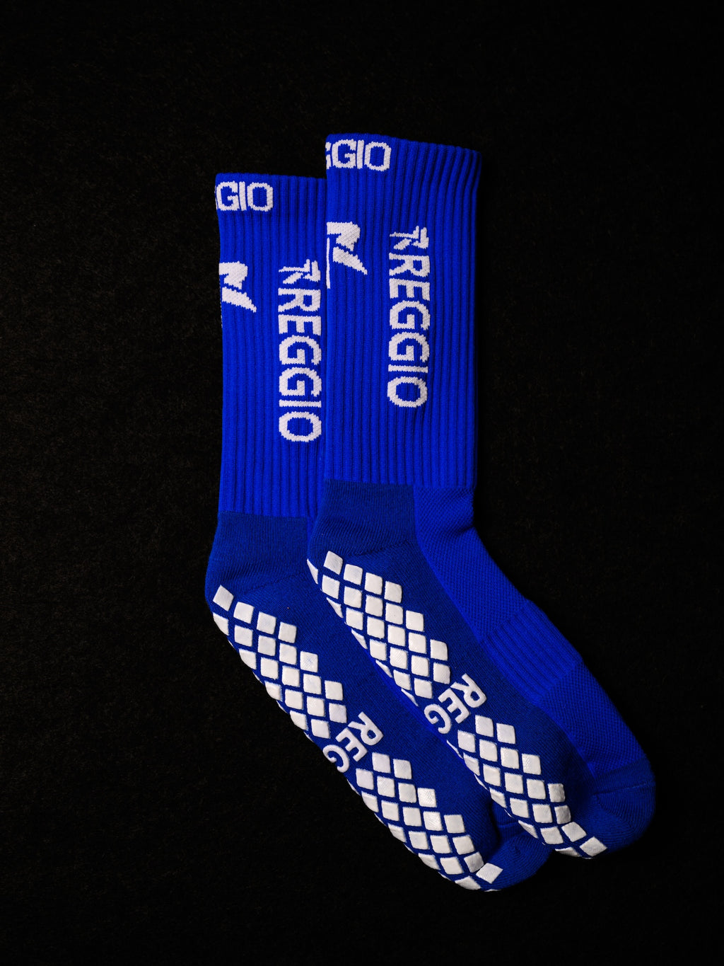 Reggio Grip Socks - Blue