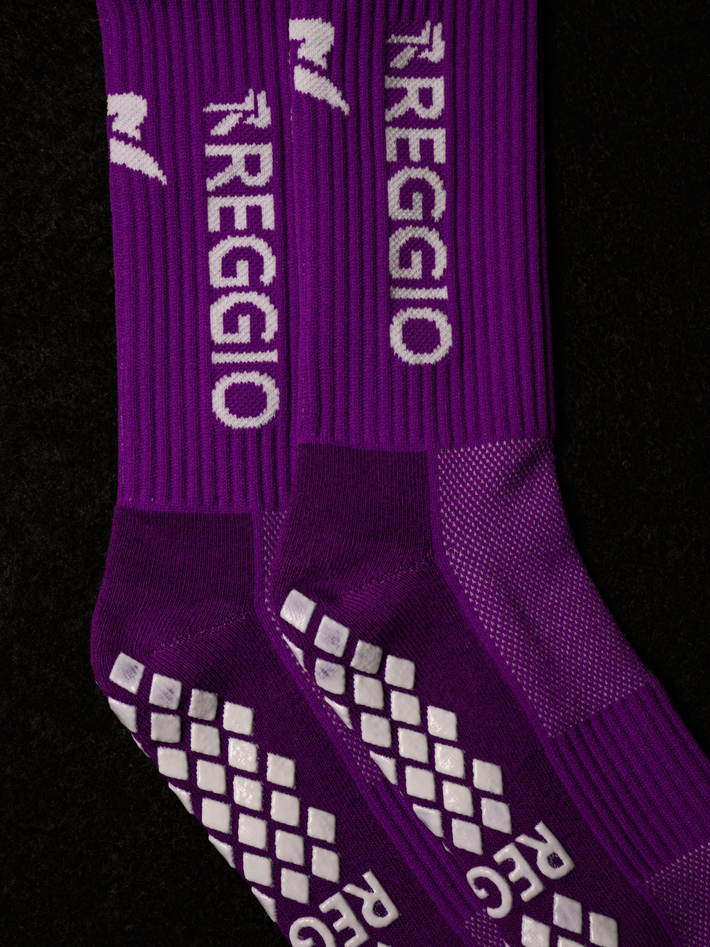 Reggio Grip Socks - Purple