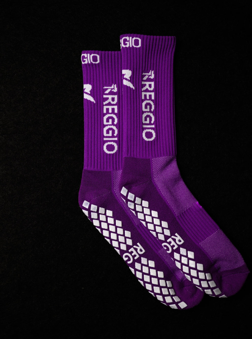 Reggio Grip Socks - Purple