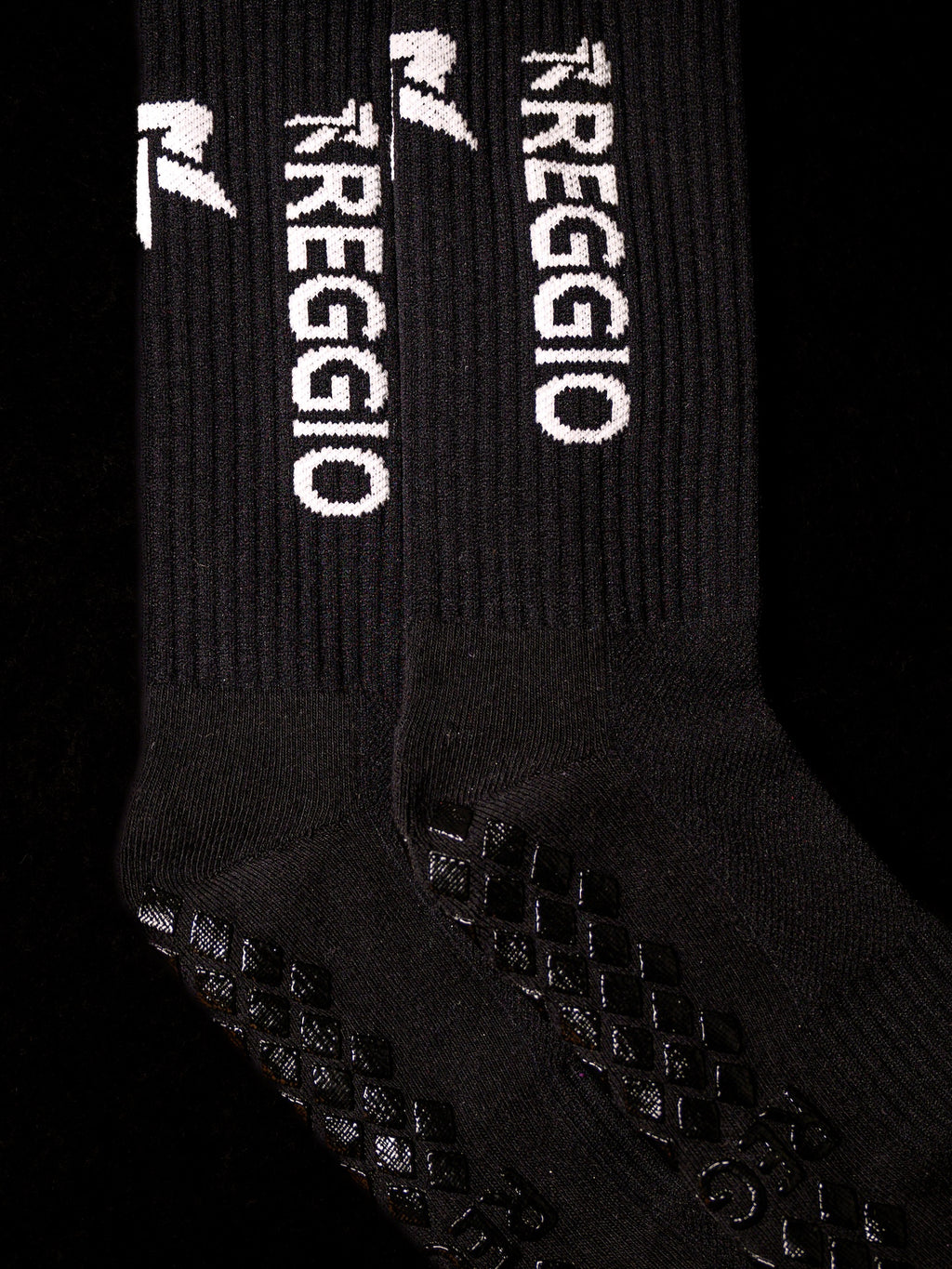 Reggio Grip Socks - Black