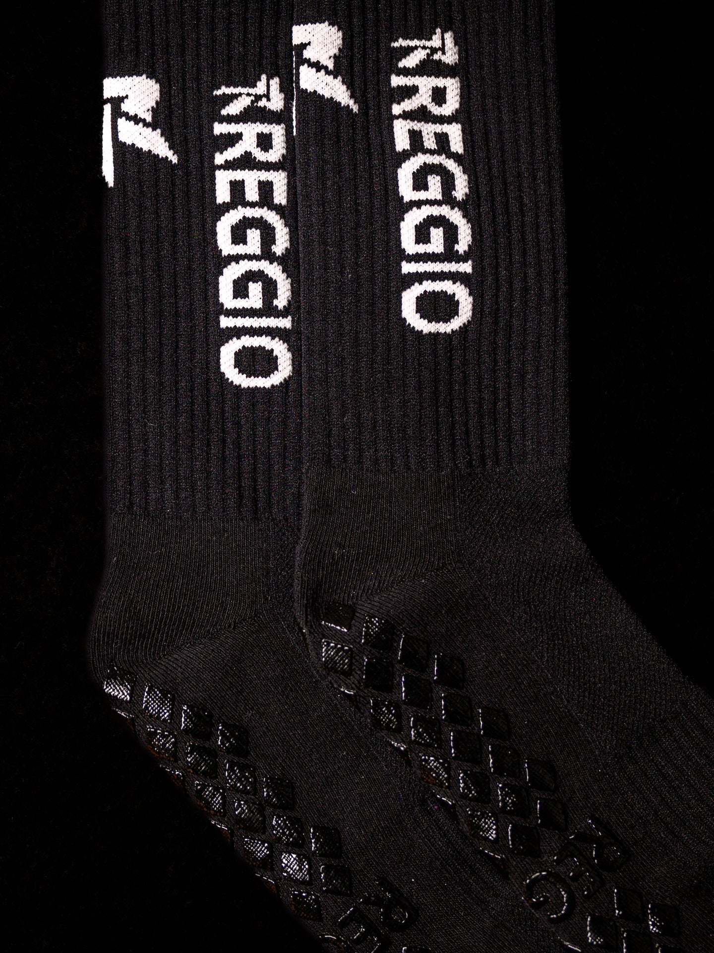 Reggio Grip Socks - Black