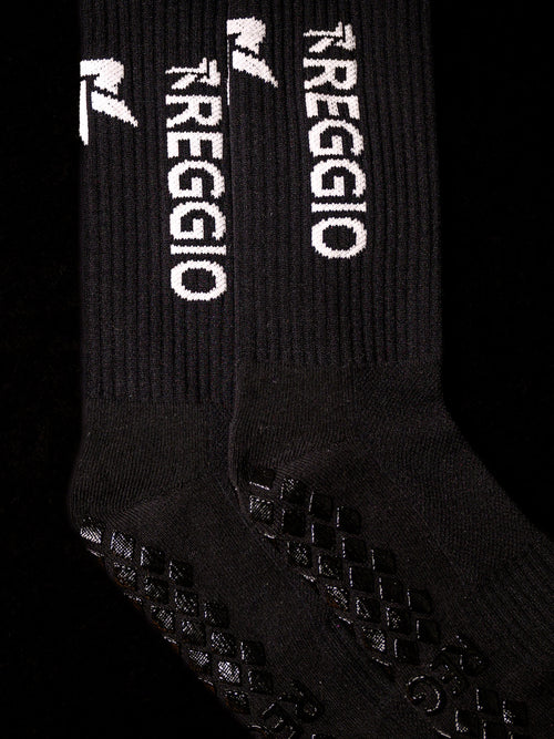 Reggio Grip Socks - Black