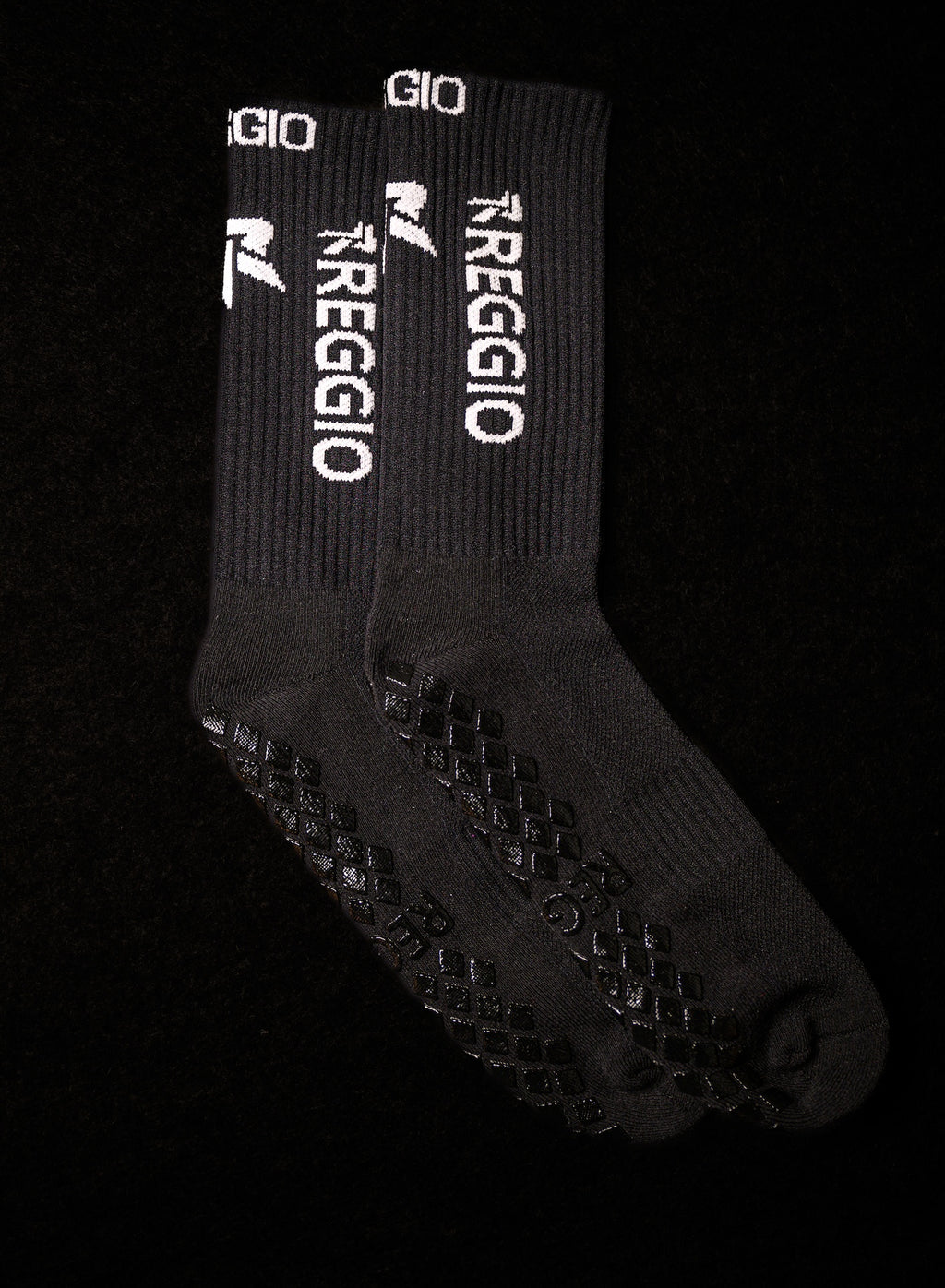 Reggio Grip Socks - Black