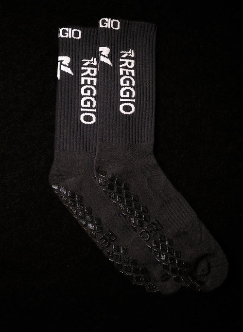 Reggio Grip Socks - Black